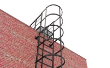 Сварная пожарная лестница П1-2-7 из металлического уголка 
