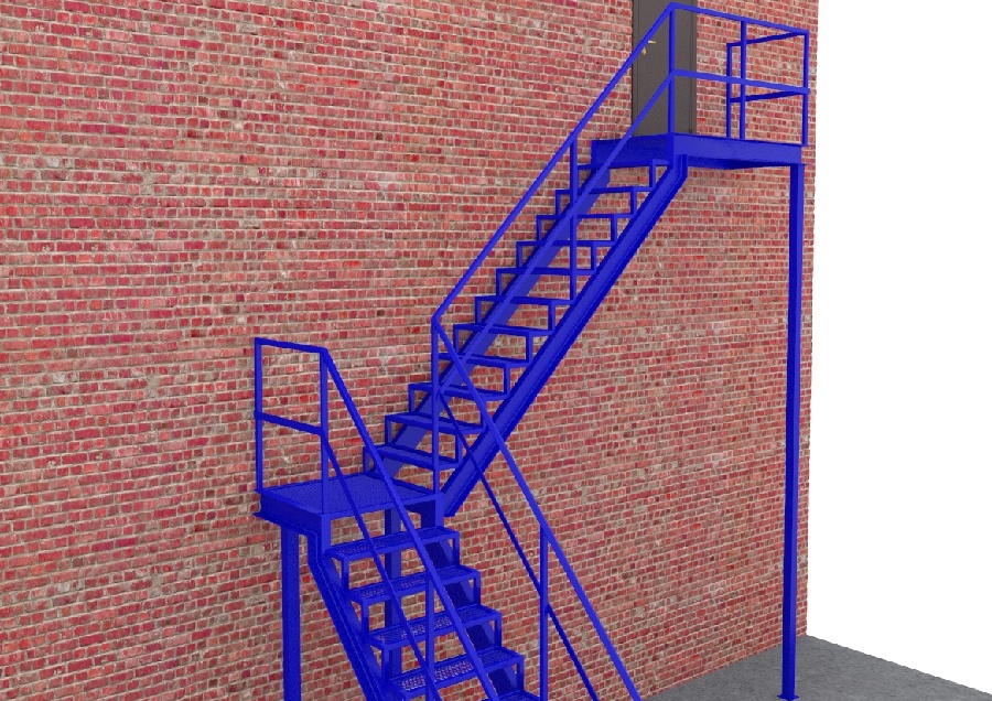 Маршевые лестницы, одномаршевые лестницы, двухмаршевые лестницы